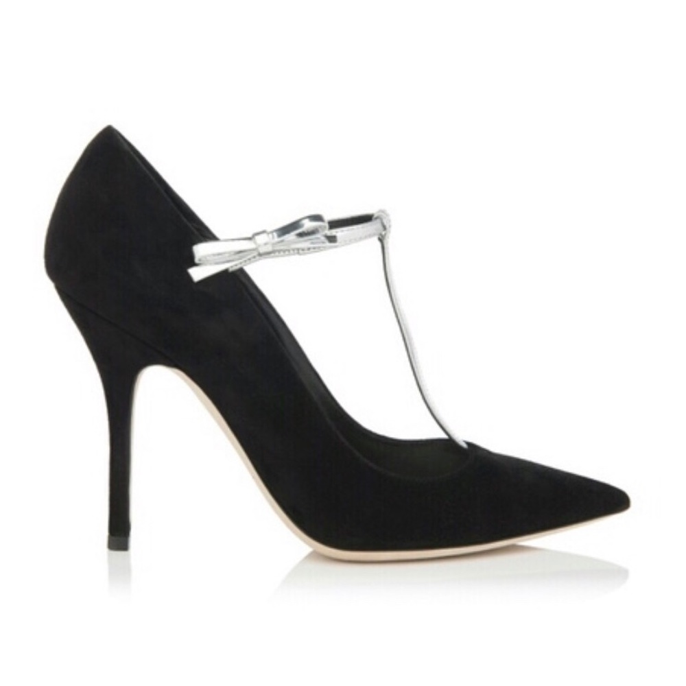CHRISTIAN DIOR Coquette suede pump